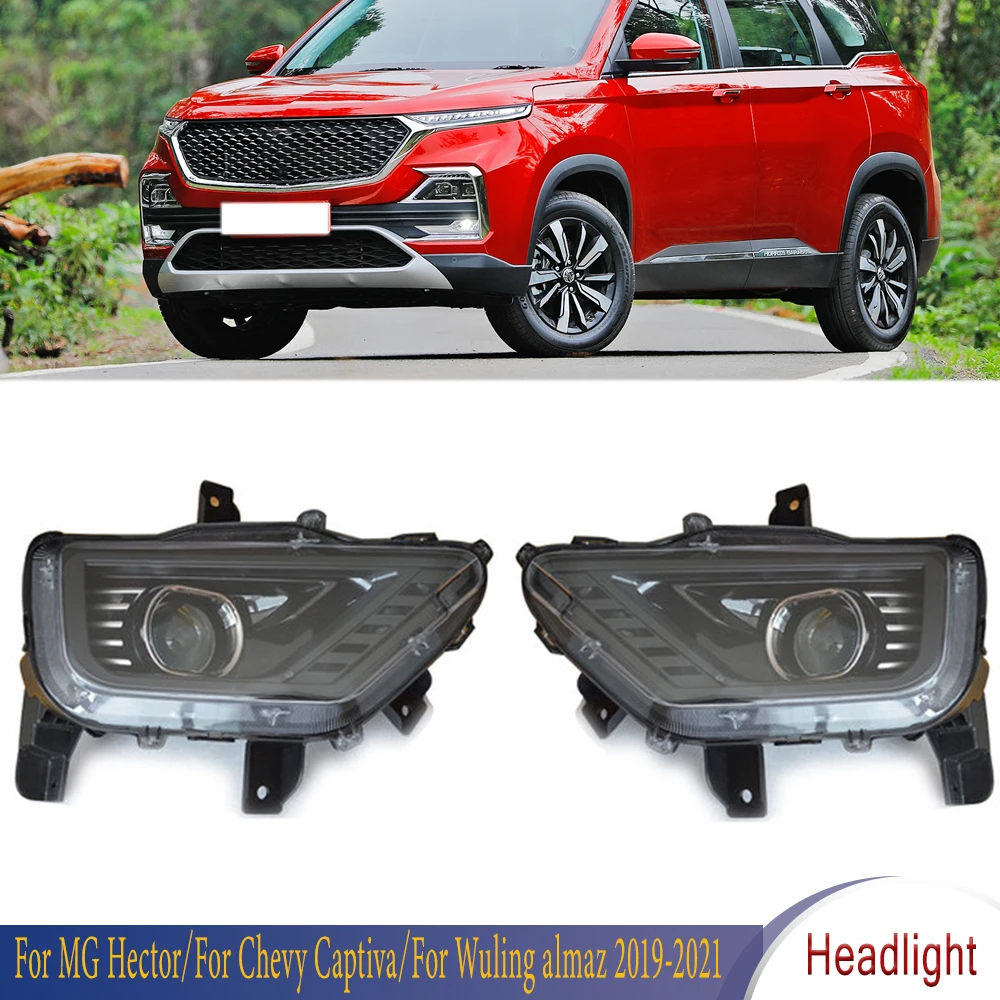 

Front Bumper Headlight Fog Lamp Light For MG Hector 2019-2021 For Chevrolet Captiva 2019-2021 For Wuling almaz 2018-2021