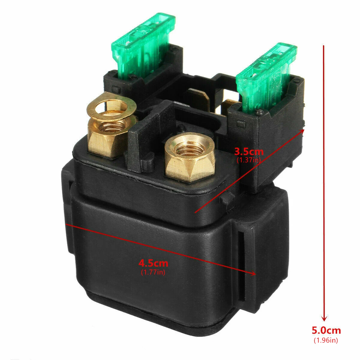 Starter Solenoid Relay Compatible with Kawasaki Suzuki Yamaha 12V Professional Motor Starter Relay Solenoid Sturdy Motorbike