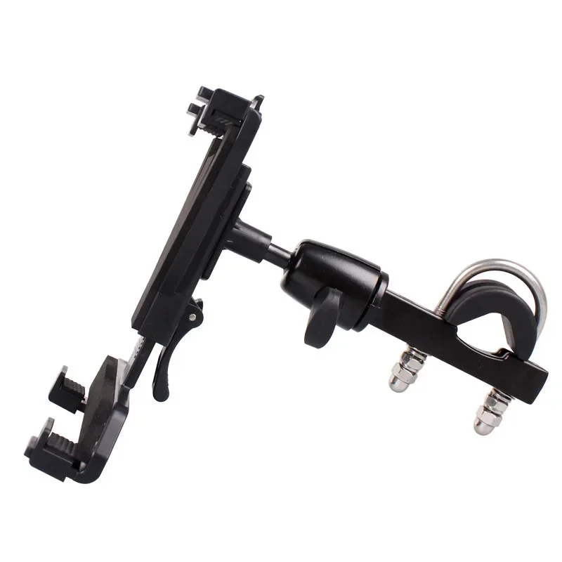 

Sturdy and Stable Bike Bicycle Stand Mount Bracket for710 inch Tablet Navigation Holder Flexible Angle Adjustment