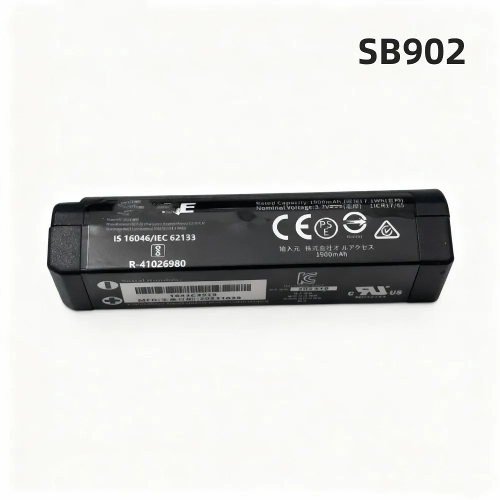 1900mAh 3.7V for SHURE SB902 GLXD1 GLXD2 GLXD14 MXW2 Wireless Microphone Rechargeable Battery