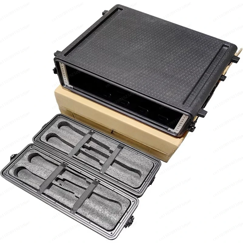 Medium depth 40CMPE plastic  digital amplifier shockproof cabinet