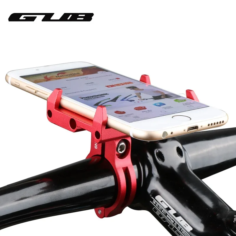 GUB Bike Moible Phone Holder G85 Mount Bracket Smartphone Aluminum Tight Metal MTB Bicycle for Samsung Huawei Xiaomi Iphone