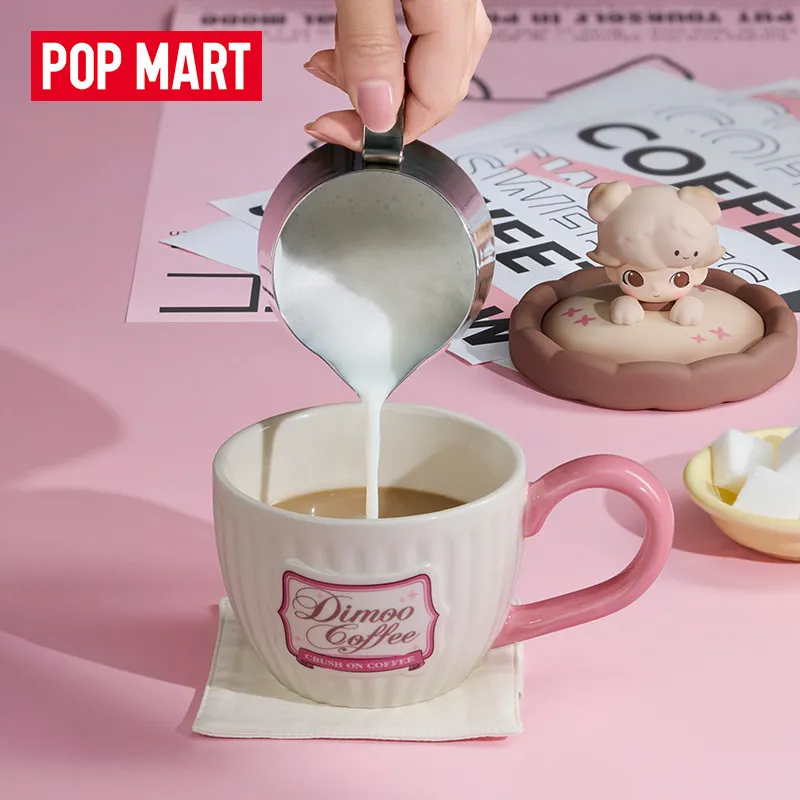 

POPMART Bubble Mart DIMOO Heartbeat Special Series: Кофейная чашка, аксессуар для дома, подарок