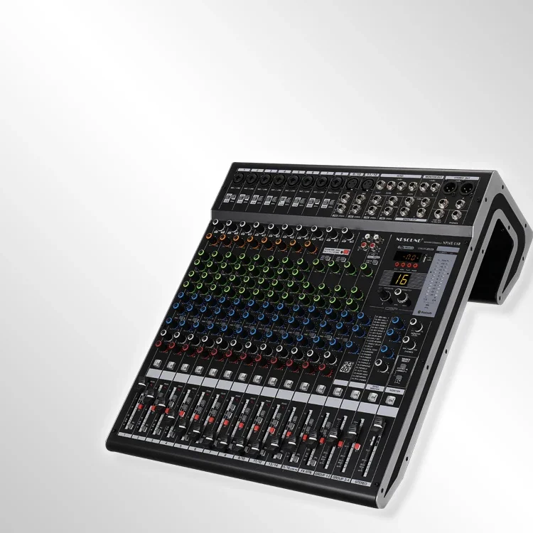 

High-power stage 8-channel 12-channel 16 digital professional reverb effect mixer professional audio video