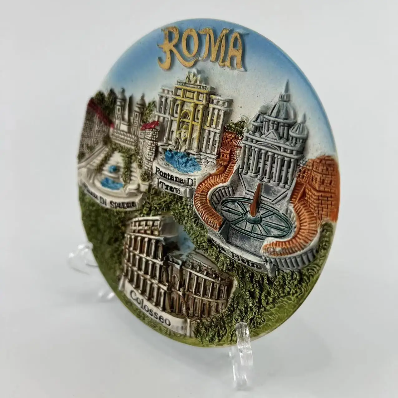 Ancient Rome Desk Accessories Hand Painted Resin Crafts Travel Souvenirs Gift Collection Home Decoration