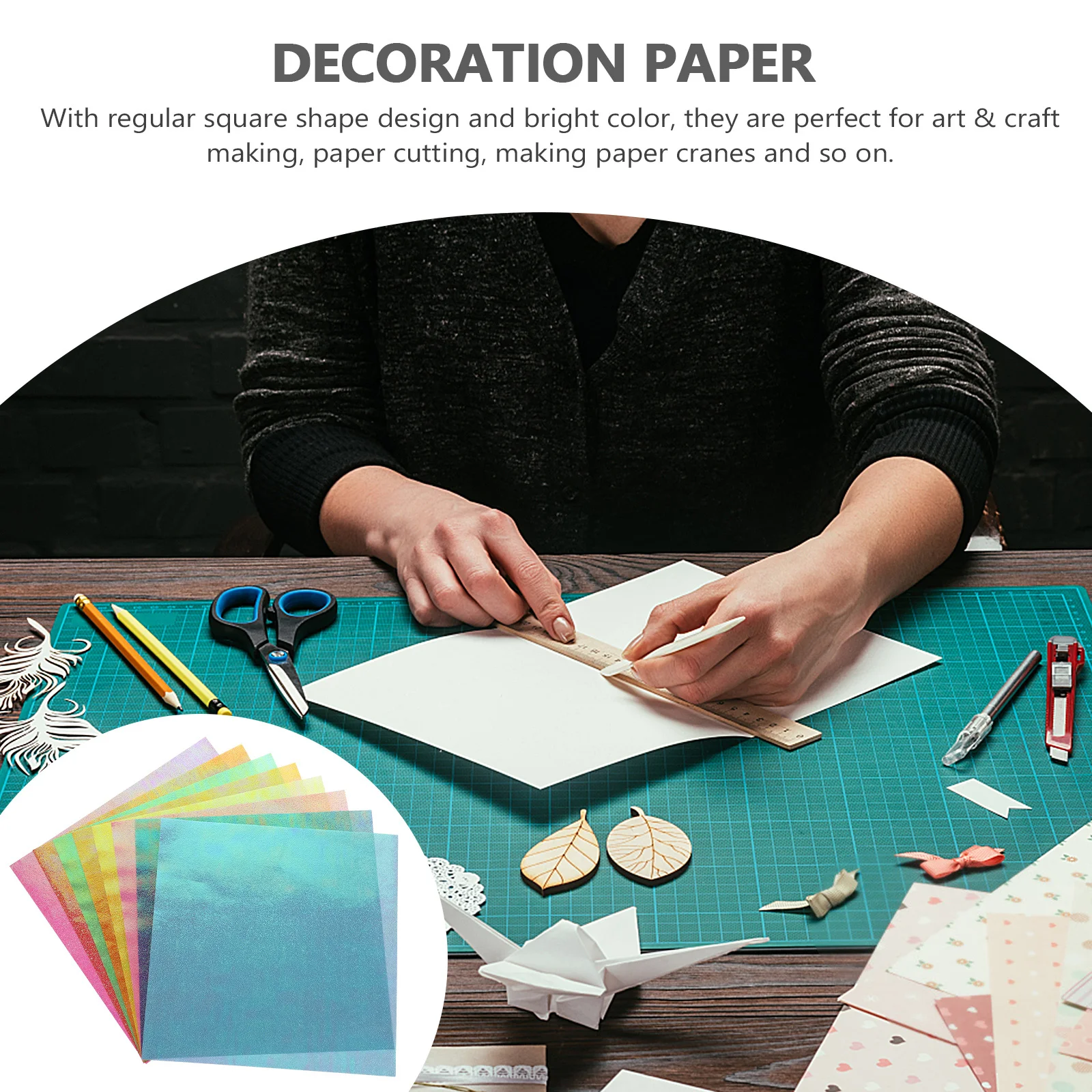 Papier pliant carré Origami, feuilles artisanales colorées brillantes pour bricolage, décoration de fleurs, artisanat, Scrapbooking, maison de mariage