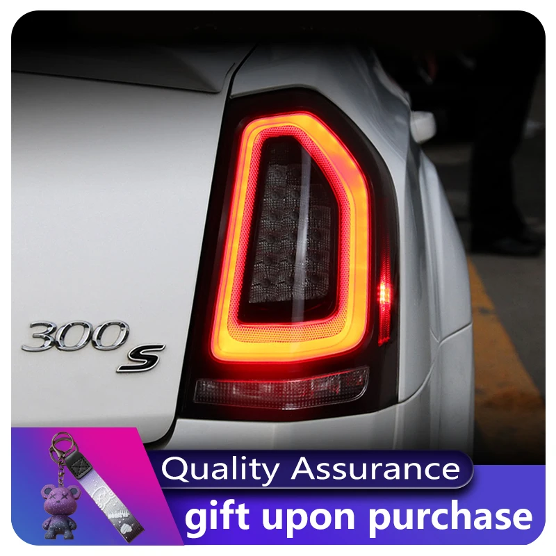 Fashion For Chrysler 300C 2011-2014 Exterior Rear Lamp LED DRL Upgrade Taillight Assembly Auto Dynamic Modified Car Accessories