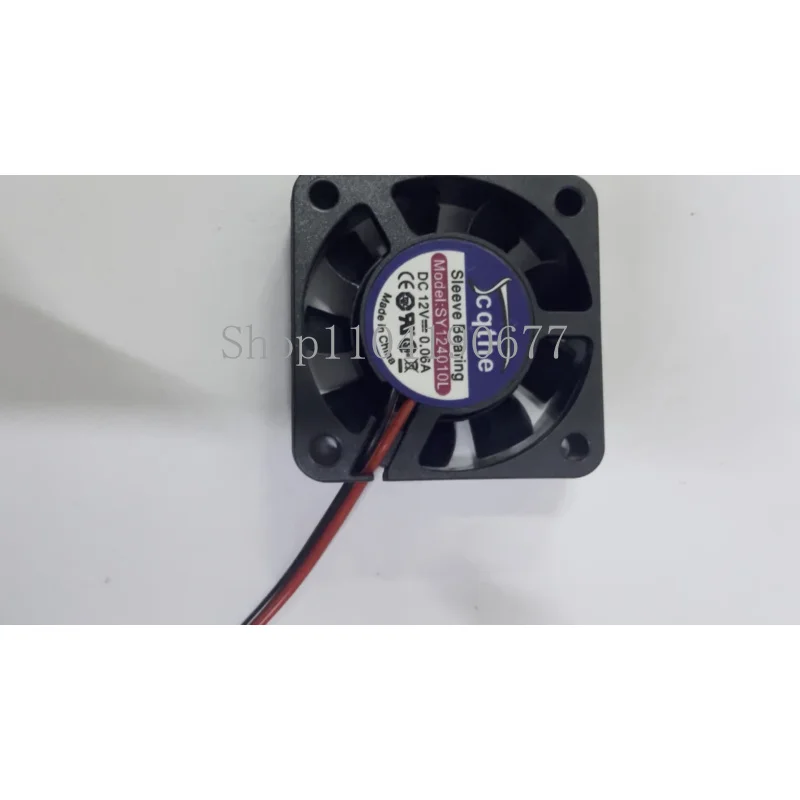 New for SCYTHE SY124010L DC12V 0.06A 2pin 2wire 4010 40*40*10mm Cooling Fan