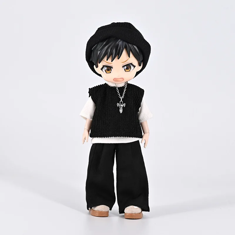 Ob11 人形ルーズフィットスーツ人形ルーズフィット Tシャツワイドレッグパンツ Ob11、モリー、Gsc、1/12 Bjd、Body9、Ymy、Ddf 人形用