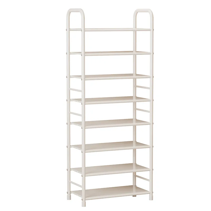 Simple shoe rack door home dormitory wrought iron metal shoe rack multi-functional shoe cabinet e****mical 2023 new explosion