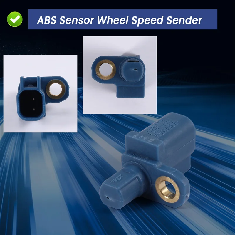 

Car ABS Sensor Wheel Speed Sender Unit Rear For Ford Focus Kuga Volvo V40 S40 1501675 BV6T2C190KB