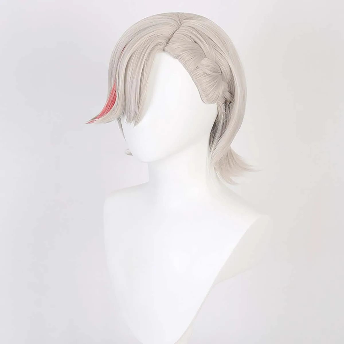 دعائم الهالوين هدية عيد الميلاد لعبة جينشين إمباكت ليني شعر مستعار اصطناعي