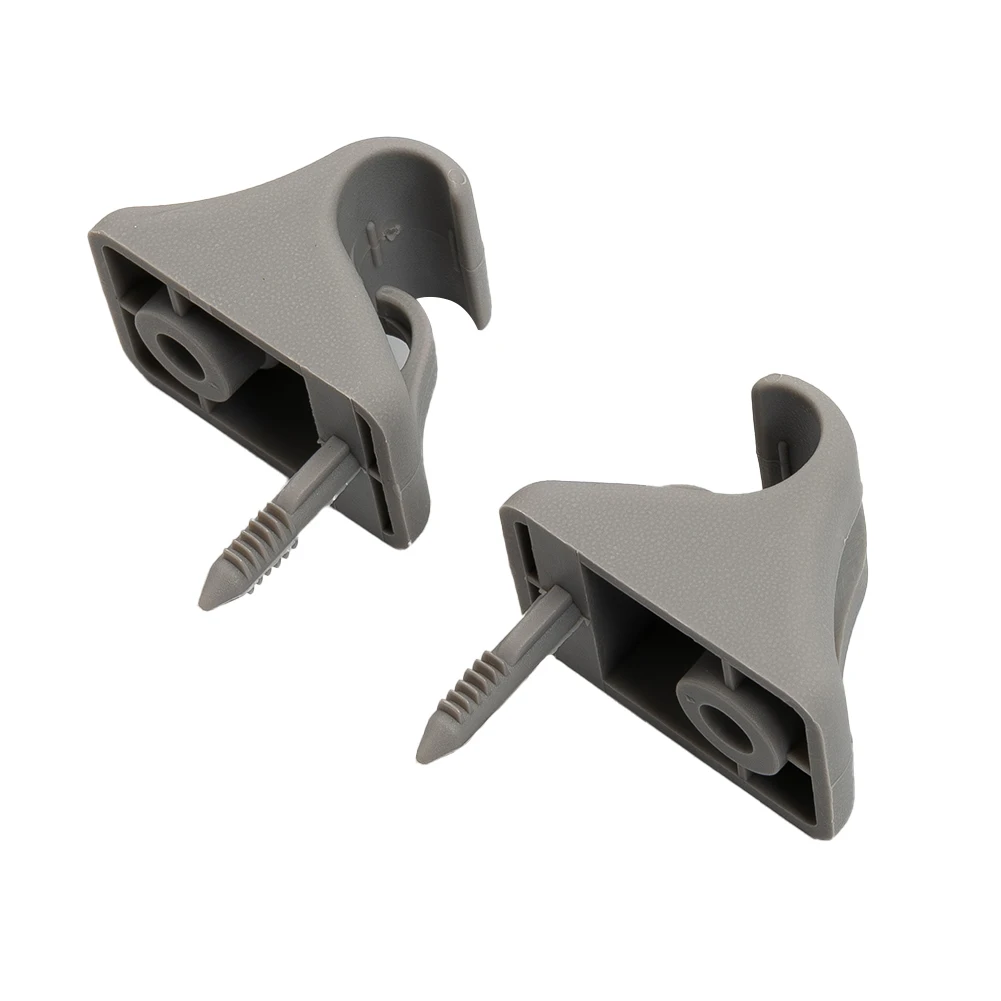 Clips Sunvisor Retainer Clips Sunvisor Retainer 2002 - 2011 Replacement ABS Brand Easy Grey Made Of High Quality Material