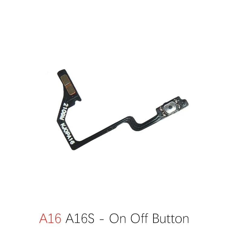 Volume Power Button Flex Cable For OPPO A1K A7 AX7 A7X A12 A15 A15S A16 On OFF Power Voulme Side Keys Buttons Switch Flex Cable