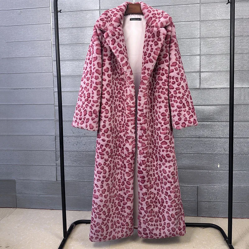 Winter Fur Coat Warm High Quality Temperament Fashion Women Fur & Faux Fur Women 2026 New Casual Long Sleeve Women Fur Coat H845