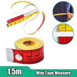 1.5m Body Measuring Tape Ruler Sewing Tailor Tape Mini Seamstress Measure Soft Flat Centimeter Tape Measure For Sewing Meter