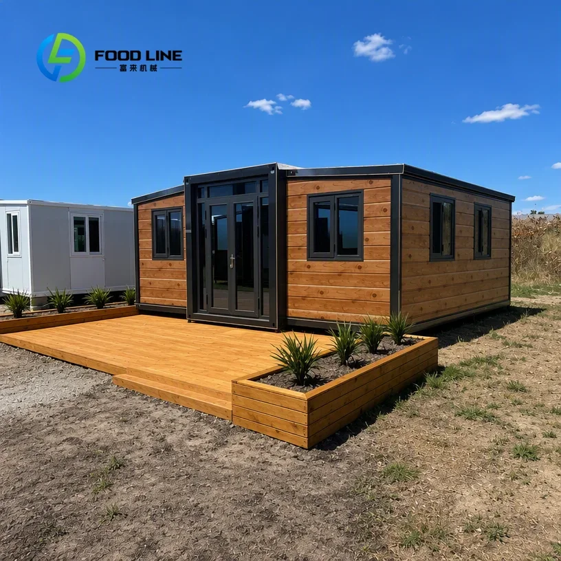 Budget‑Friendly 40Ft Expandable Folding Prefab Steel Panel Container House Custom Mobile Home Temporary Building