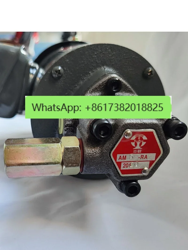 oil pump motor with pump head 1/4HP+AM5-RAH with pressure regulating valve 1/2HP