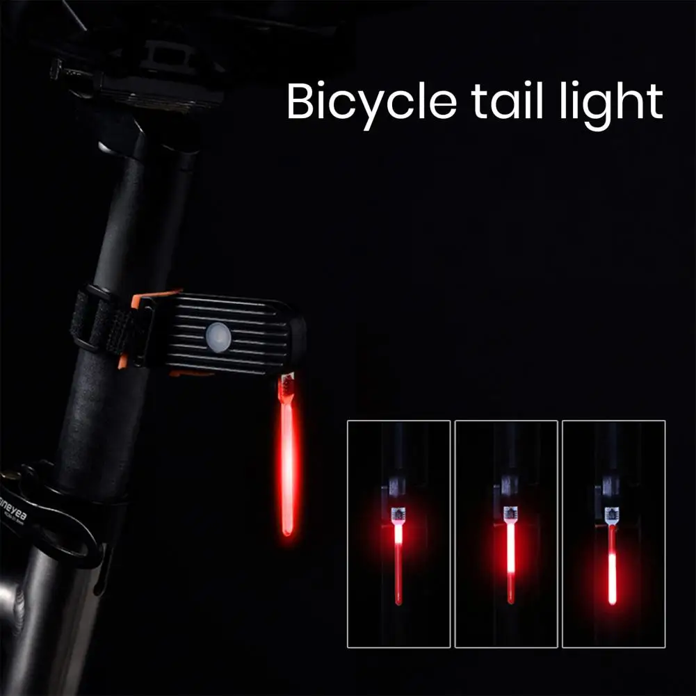 Night Riding Bike Tail Light Rechargeable MTB Safety Lights LED Bicycle Rear Light Cycling Safety Warning Light Bike Accessories