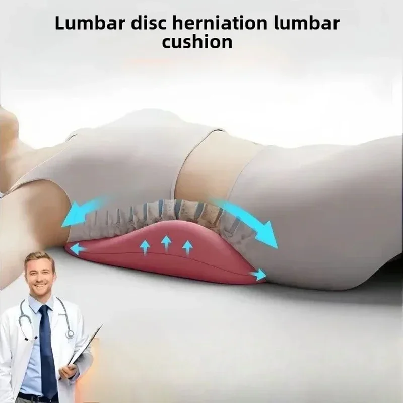 

Special Lumbar Support Cushion Sleep Lumbar Pillow Ergonomic Soft Comfortable Memory Cotton Bed Lumbar Protrusion Back Support