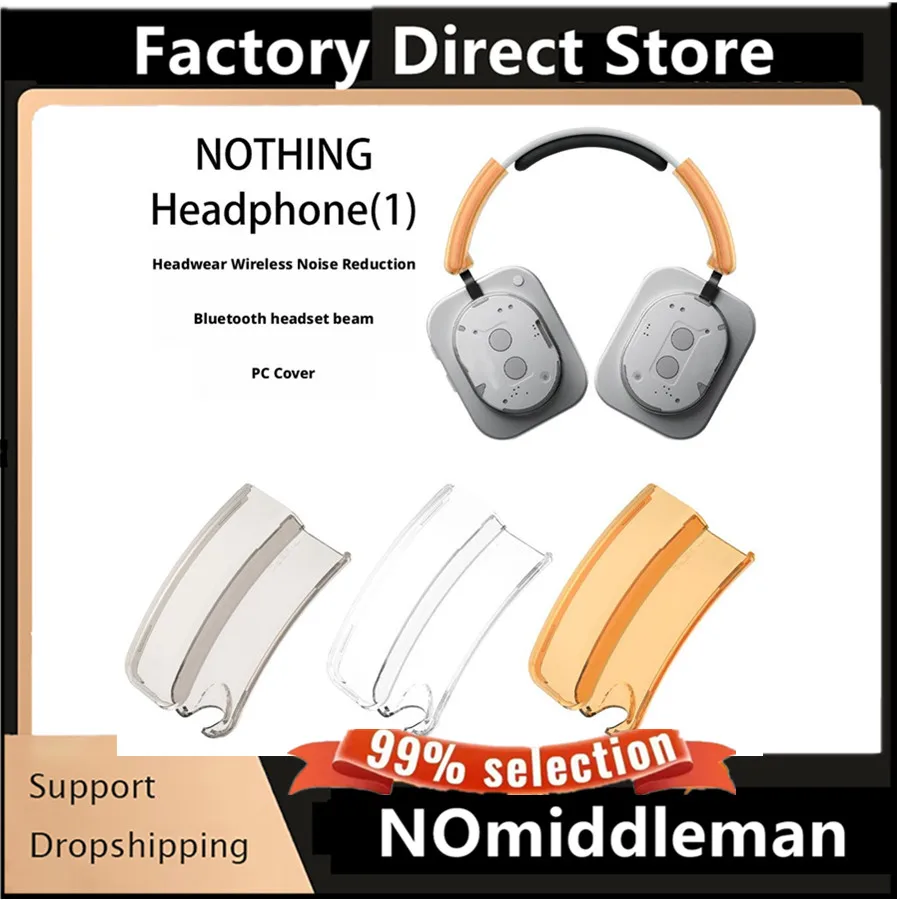 For NOTHING Headphone (1) Headphone Protective Case 360° Protection Anti-drop Anti-scratch Ultra-light And Thin Protective Case