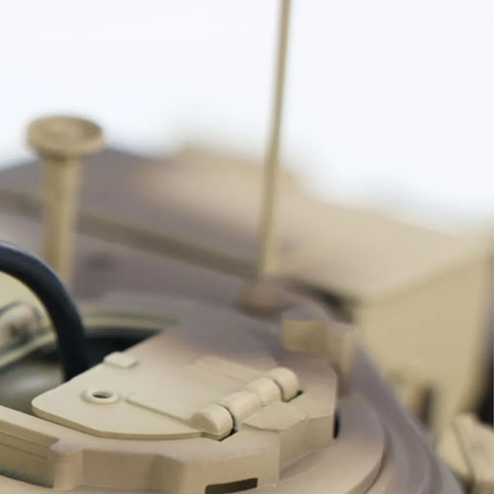 Tongde 1/16 RTR RC Tank Churchill Mk.VII pistes métalliques, modèle de combat infrarouge, jouets, vente américaine