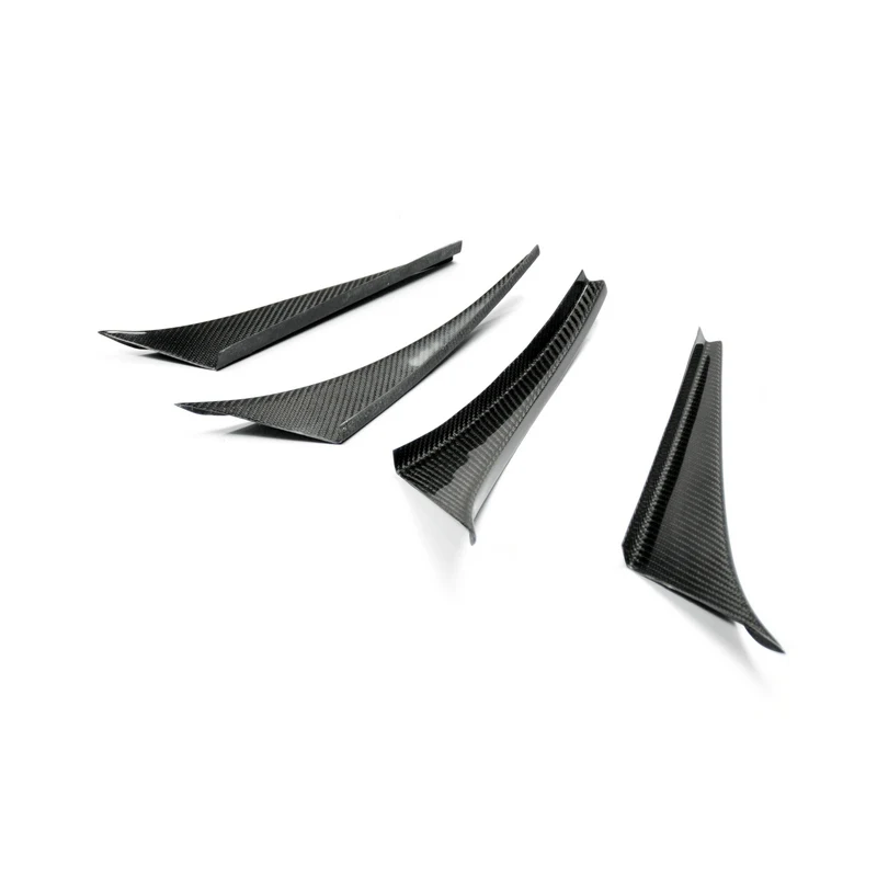 For Mazda RX-7 FD R-Magic Style Front Bumper Canards (4pcs) - Carbon Fiber for FD3S 1993-2002 JDM Aero - Image 6
