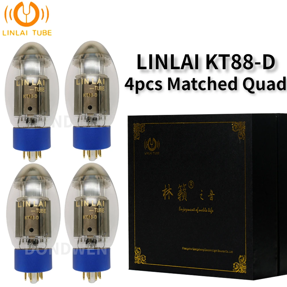 LINLAI KT88-D KT88-T HIFI KT88 Tube Replaces 6550 KT88 Vacuum Tube Amplifier HIFI Audio Amp Original Genuine Exact Match