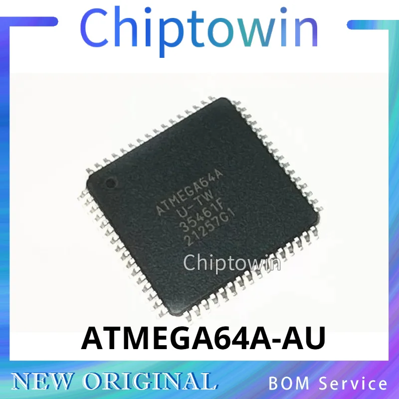 5/50/500 pcs ATMEGA64A-AU ATMEGA64A QFP64 Microcontroller W7