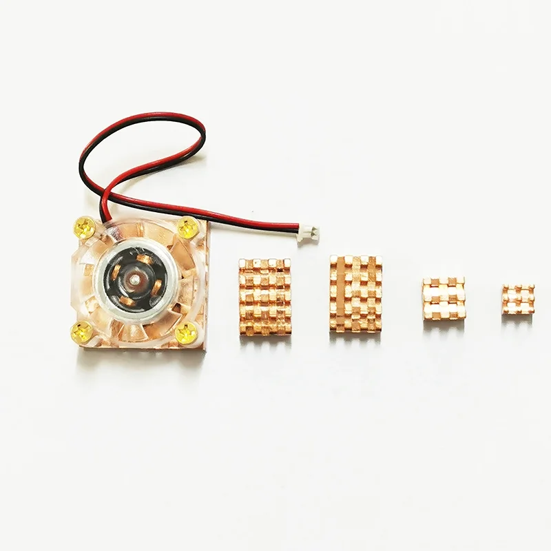 

Охлаждающий вентилятор 5Plus с клейкой медной базой, макетная плата, радиатор процессора