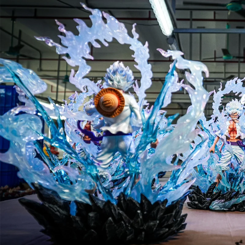 Figurki One Piece dostępne od ręki, nowe, ręcznie robione, model anime, ozdoba na biurko, statuetka Jt Nica Monkey D. Luffygk, Tide Play.