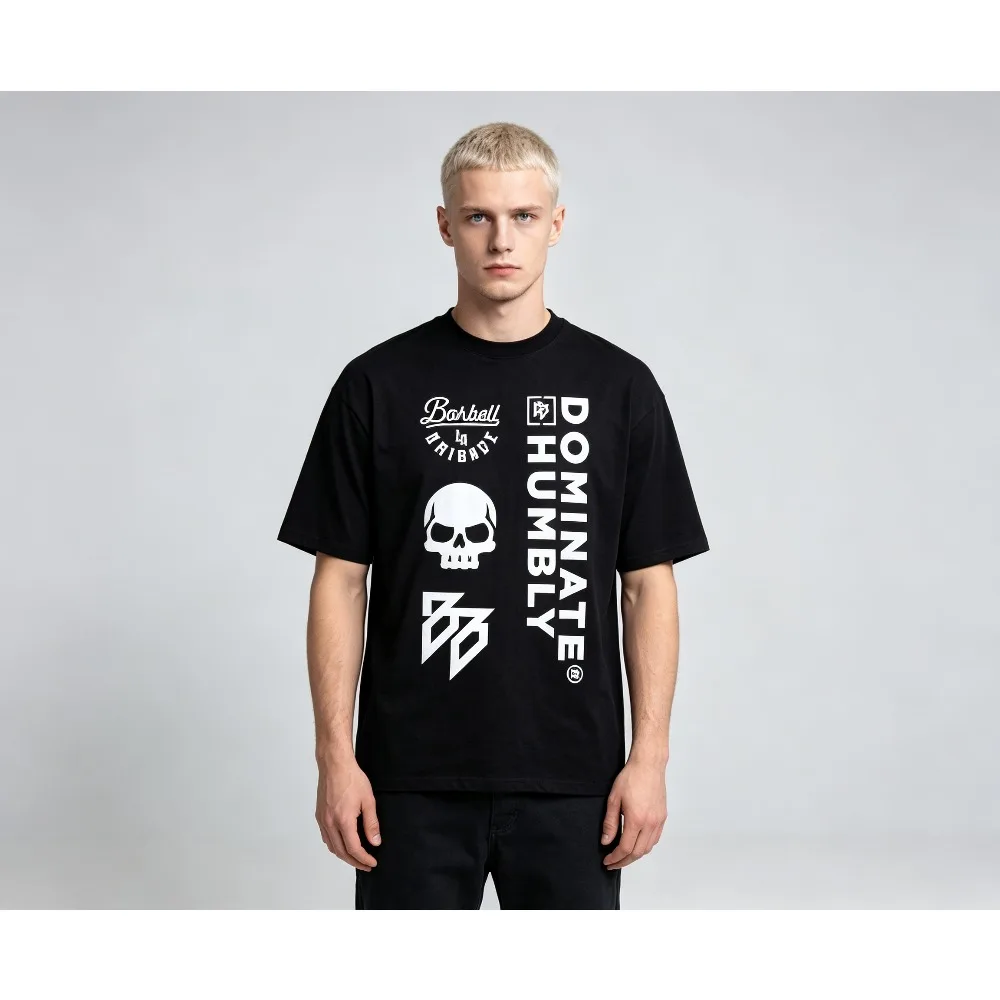 2026 New Men Gym Fitness Graphic T-shirt,  Ideal For Workout Training And Daily Casual Wear