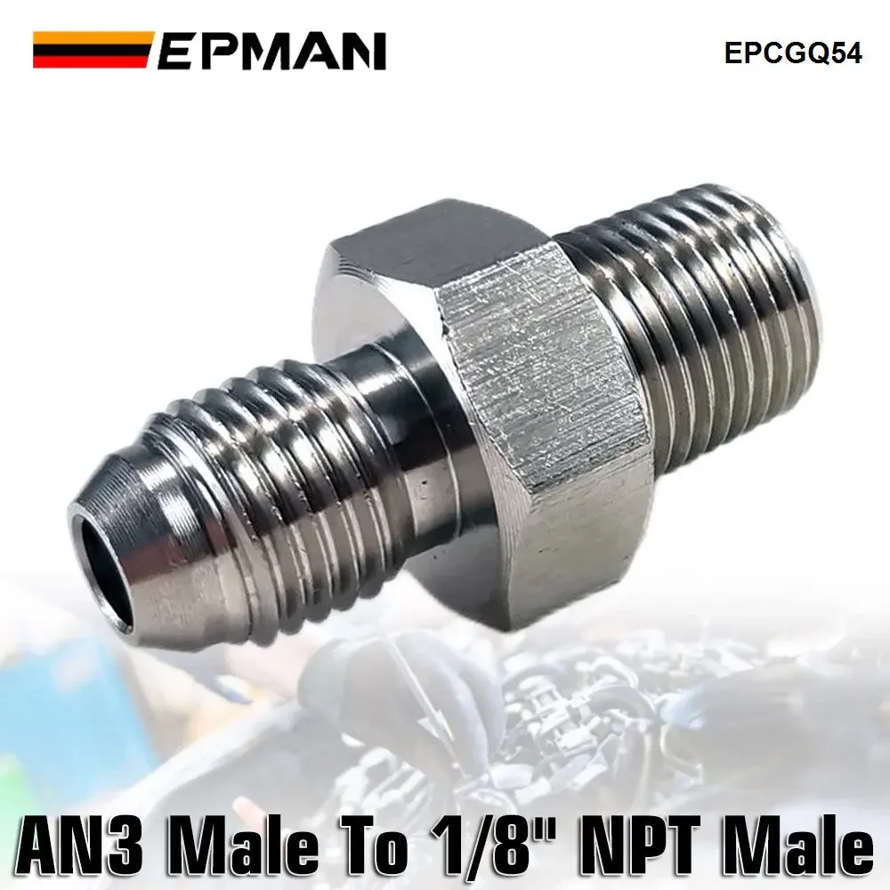 EPMAN Straight AN3 Male To 1/8