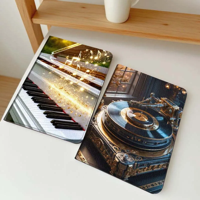 

Piano Keys Music Notes For Vivo Pad SE 11 5 3 2 Pro 12.3 13 12.1 11.5 Air IQOOPad Foldable Tablet Case Gift