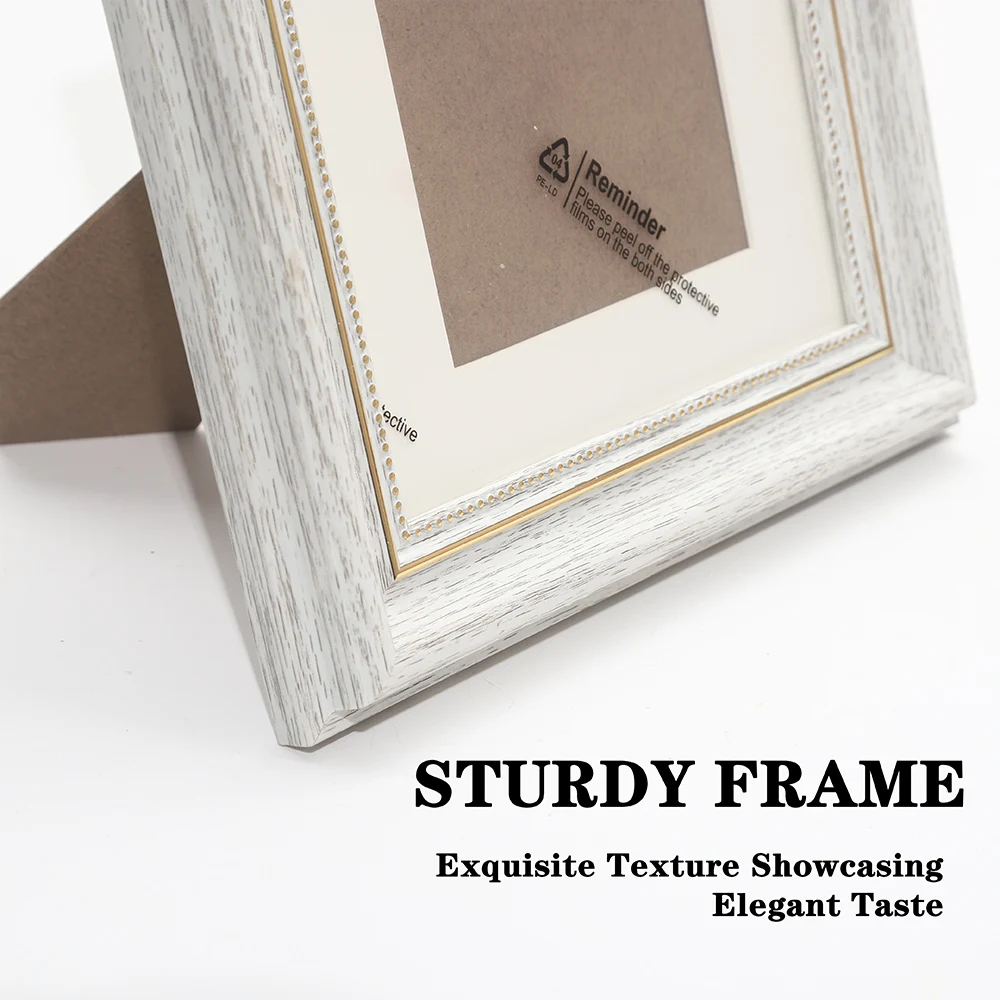 Elegant Picture Frame 4x6/6x8/8x10 Inch with Ornate Border Photo Frame Displaying for Art or Photos in Living Room and Office