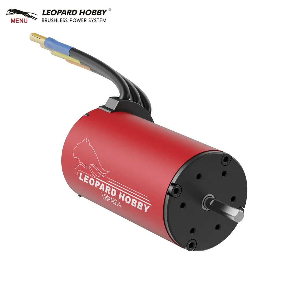 Leopard Hobby LBP4074 Waterproof Brushless Inrunner Motor 2000KV 2150KV 4-6S Lipo Power for 1/8 1/10 RC Truck Buggy