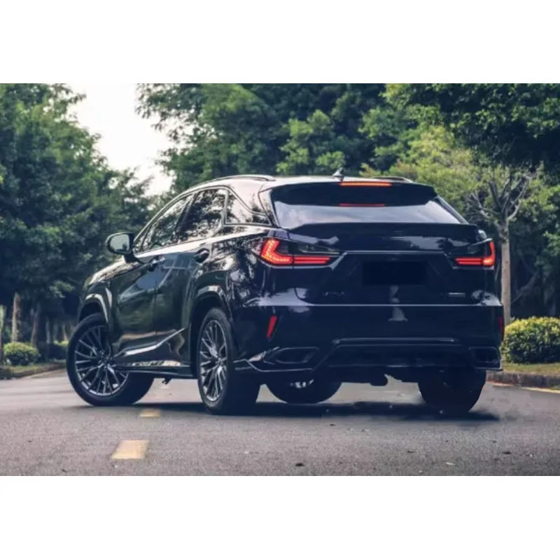 Carbon Fiber Forged Pattern Kit, Front Lip, Rear Lip, Side Skirts for Lexus RX300 RX450h, Car Body Parts view 3