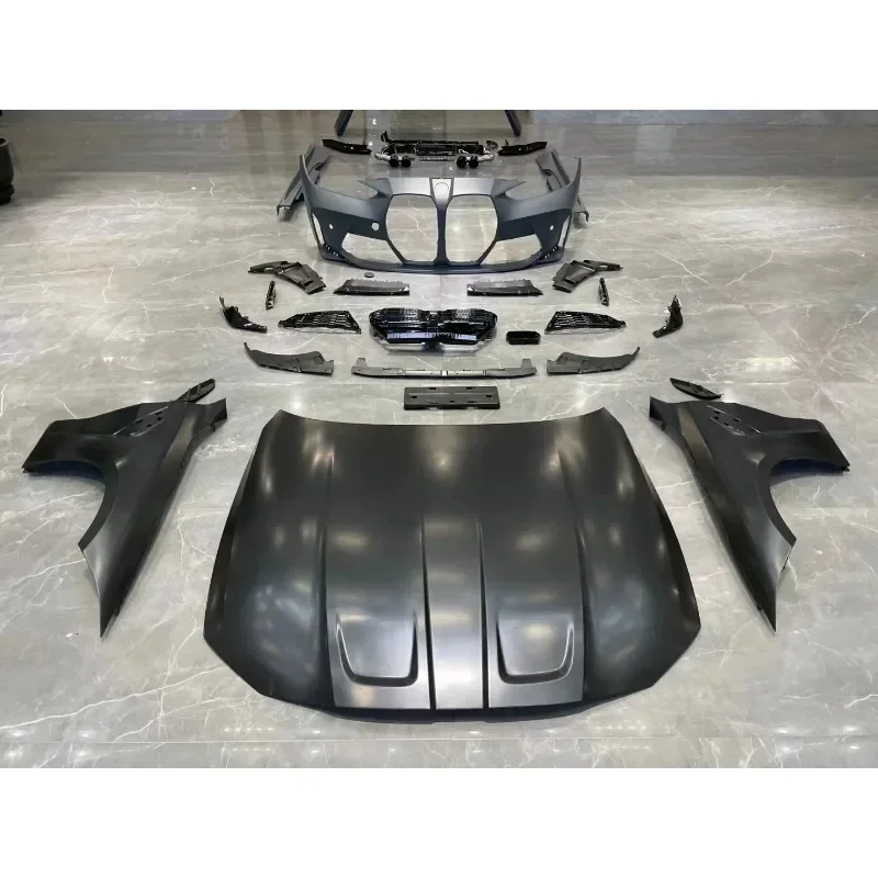 

2025 STLF SCBL2025 STLF SCBLCLY Car Body Kit for 4 Series G22 Upgrade M4 Front Bumper Rear Side Skirt Grille