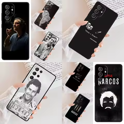 Narcos TV series Phone Case For Samsung Galaxy S24 S23 S22 S21 Ultra S10 Note 10 Pro S20 Plus FE S9 S8 Cover