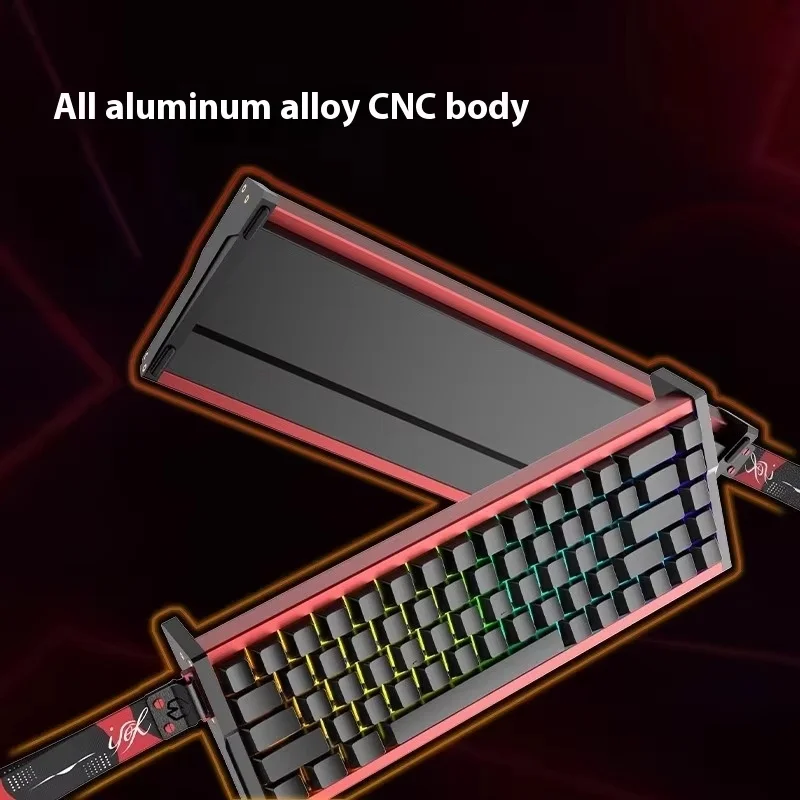 Irok MG68 pro Max Tri-Mode Wireless Mechanical Keyboard Custom 8000HZ 0.01mm RT Aluminium Alloy Gaming Keyboard Magnetic