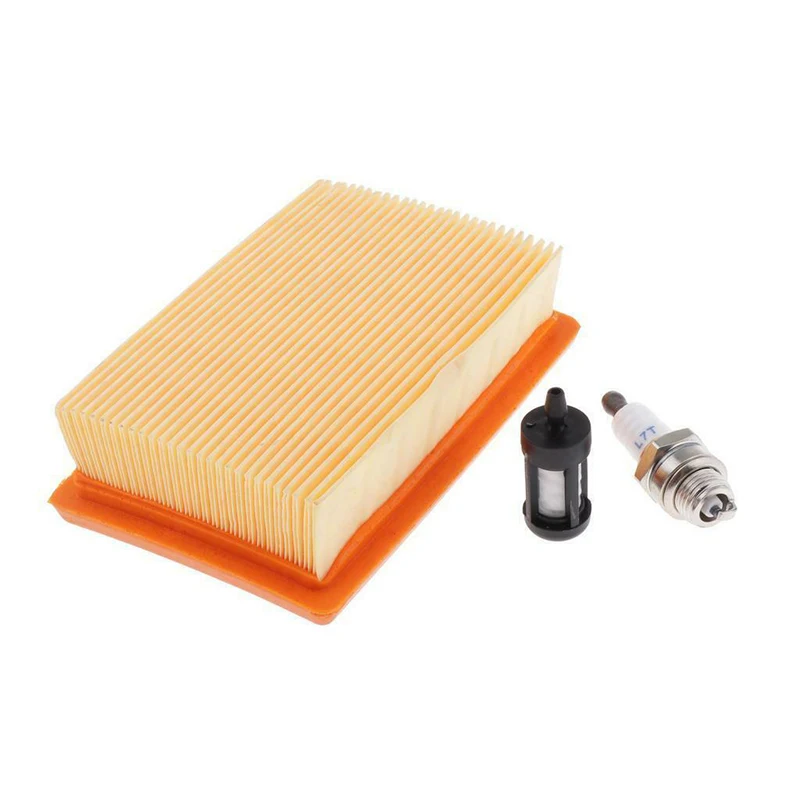 Air Filter Spark Plug Kit For Stihl Blower BR320 BR340 BR380 BR400 BR420 BR420C Accessories Backpack Blower Air Filters Parts