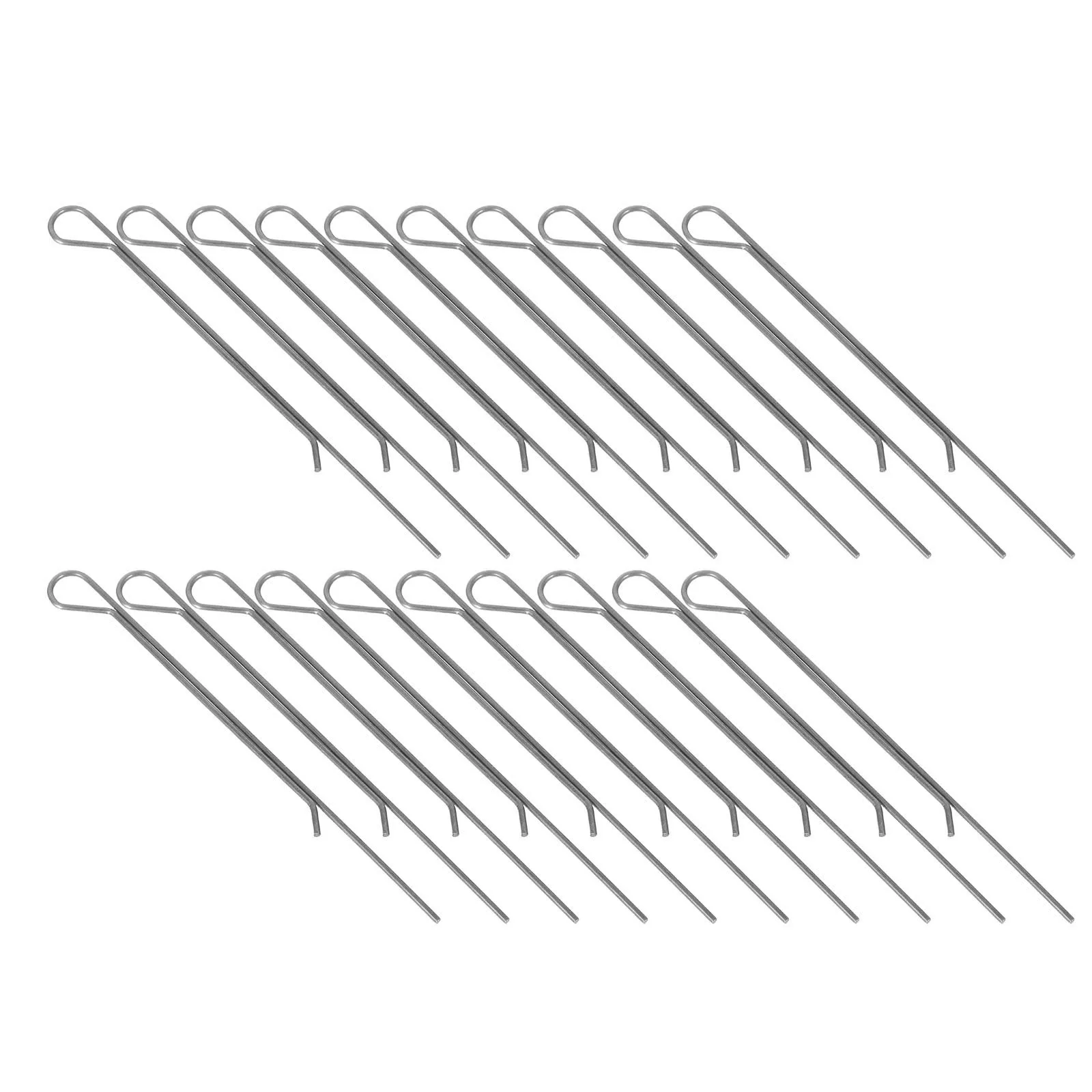 20Pcs Metal Wick Holders Carbon Steel Centering Devices for DIY Making Tealight Oil Lamp Wick Fixing Tools