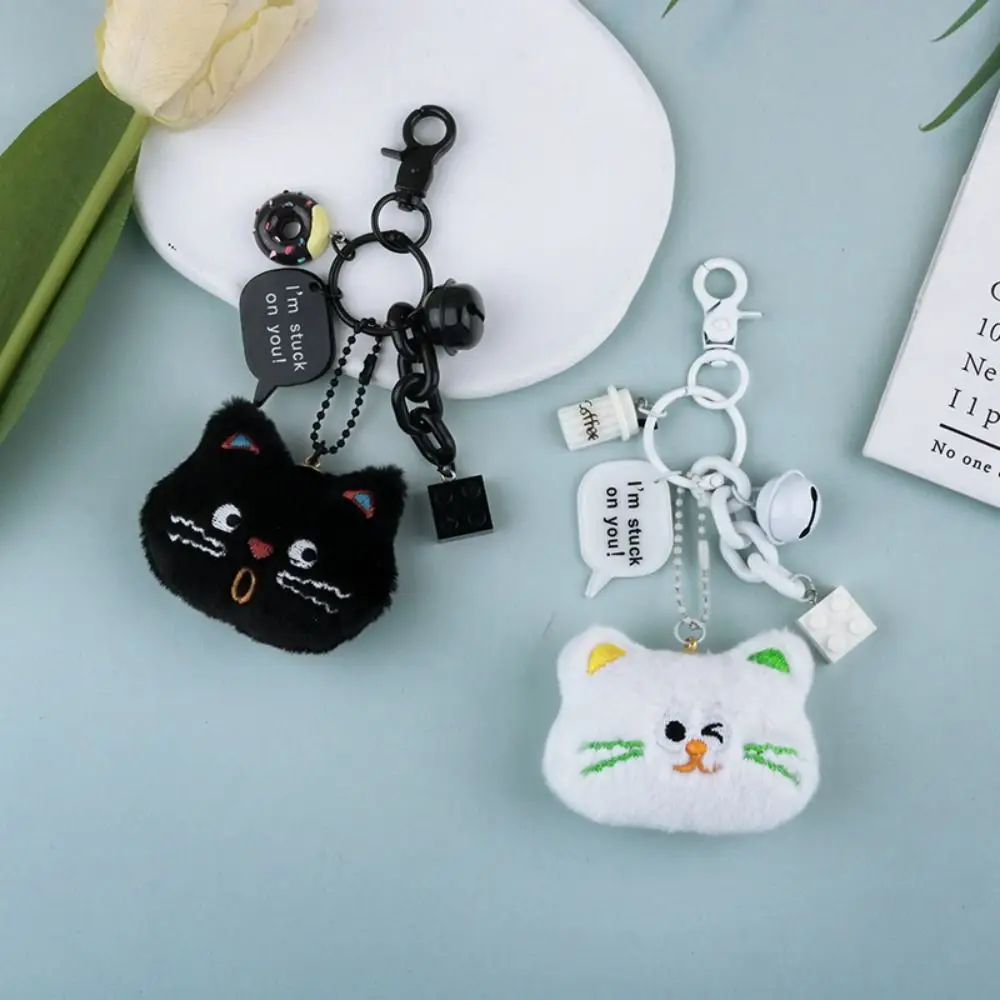 Leuke pluche kat hanger cartoon hangende ornament kitten pop sleutelhanger tas hanger tas accessoires