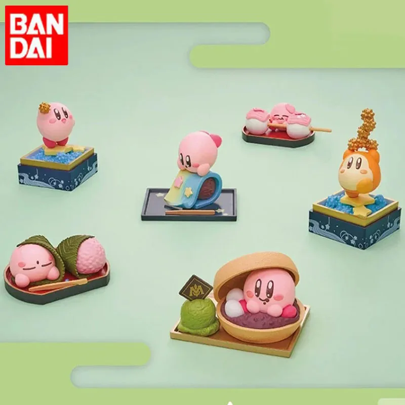 

Bandai Optical Factory's Star Kirby Dessert Party 2 Model Figurine ornament Computer Desktop Decoration, Birthday Gifts Toys