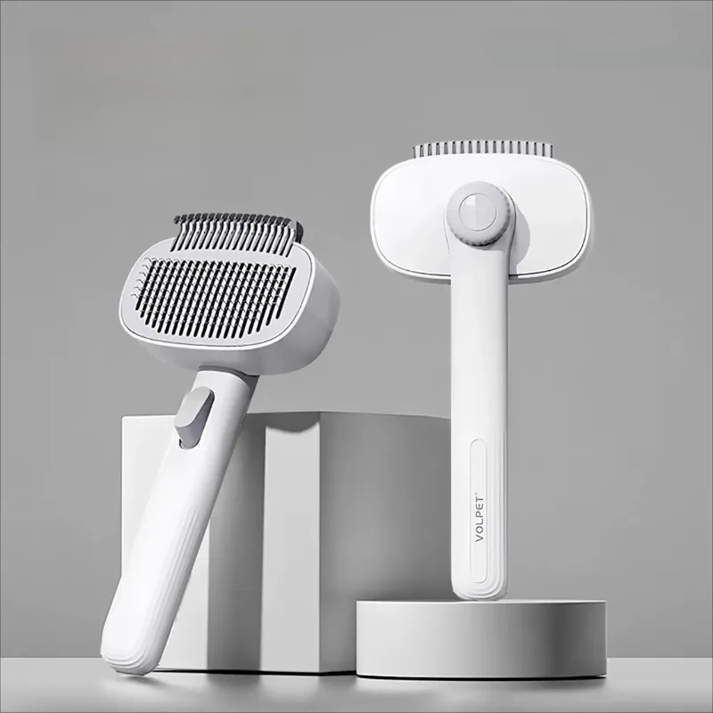 

Расческа для распутывания кошек и собак для всех пальто - грабли для расчесывания волос с филировочным лезвием, средство для удаления подшерстка и щетка для ухода за волосами