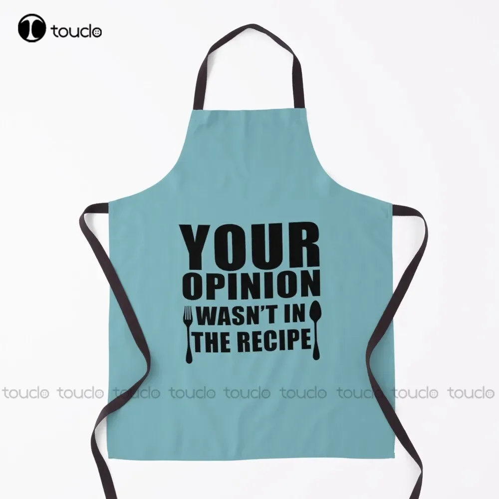 

Новый фартук «Твое мнение не в рецепте», фартуки официантки, унисекс