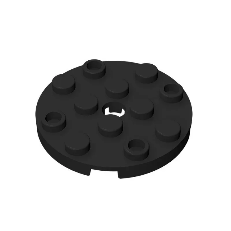 

[31Pcs][50g] 60474 Interlocking MOC with 4x4 Round Plate, Children DIY STEM Building Blocks Toy, Gifts for MOC creators