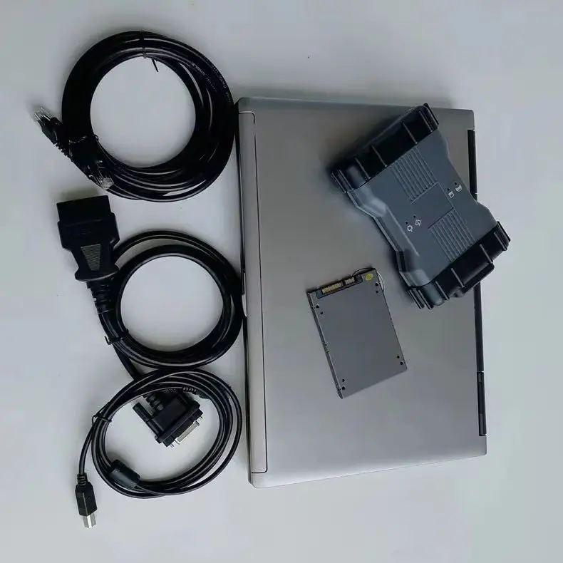 MB Star C6 SD VCI Diagnosis Tools with DoIP Newest Software for mercedes cars 512gb SSD and 90% New Laptop D630 2 Years Waranty