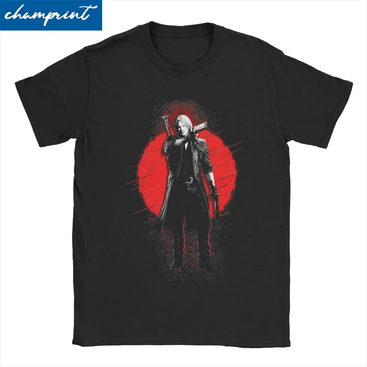 Men Women T-Shirt Dante Devil May Cry Game Casual Pure Cotton Tee Shirt Short Sleeve T Shirts O Neck Clothes Unique