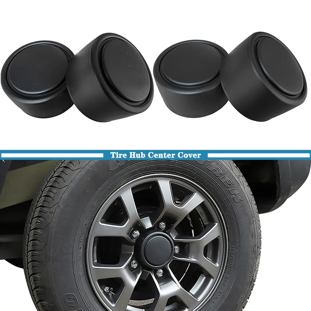 4Pack Car Tire Hub Center Protector Cover for Suzuki Jimny XL GL 2019 2020 2021 2022 2023 2024 Exterior Accessories 3/5Doors